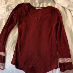 Maroon sweater